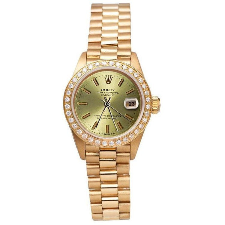 Rolex Presidential Style Watch Dj Bezel Gold