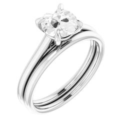 Fine Diamond Engagement Ring 2 ct G/VS1 – 14K White Gold