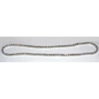 Classic Natural Diamond Tennis Chain Necklace