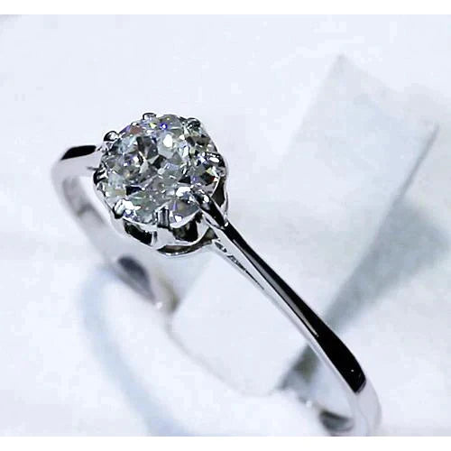 Classic Old Miner Natural Diamond Ring