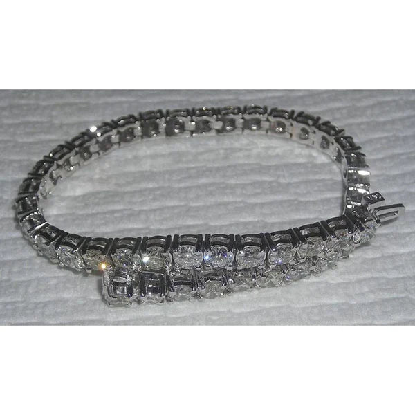 Classic Women Tennis Lab Grown Diamond Bracelet