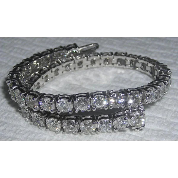 Classic Women Tennis Lab Grown Diamond Bracelet