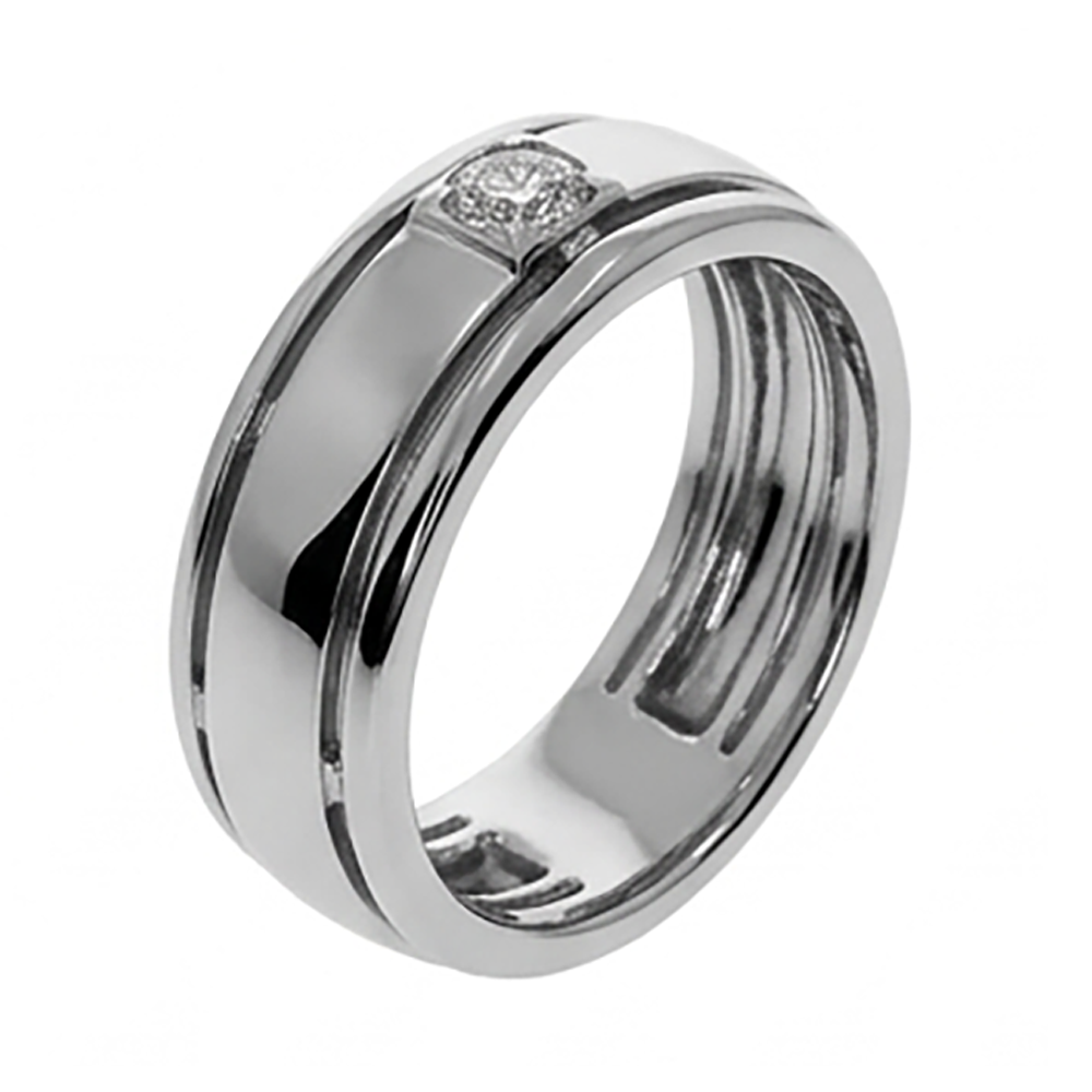 Comfort Fit Mens Band Natural Earth Mined Diamond ( Not Lab Grown ) Ring For Gents