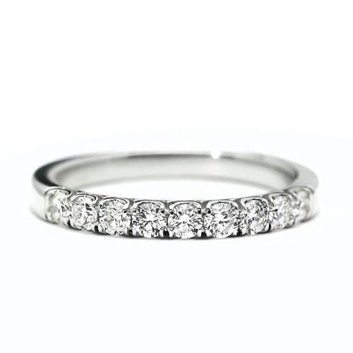 Comfort Fit Real Diamond Anniversary Band