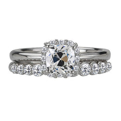 Fine Brilliant Diamond Proposal Ring 3.50 ct – 14 Karat White