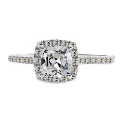 Handcrafted Brilliant Diamond Halo Ring 3.50 ct – HarryChadEnt