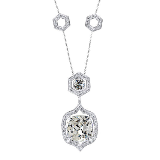 Authentic Brilliant Diamond Pendant – main view