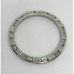 Real Baguette Cut Diamond Watch – 4.50 ct in Platinum
