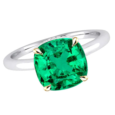 Timeless Emerald Gemstone Ring 5 ct – main view