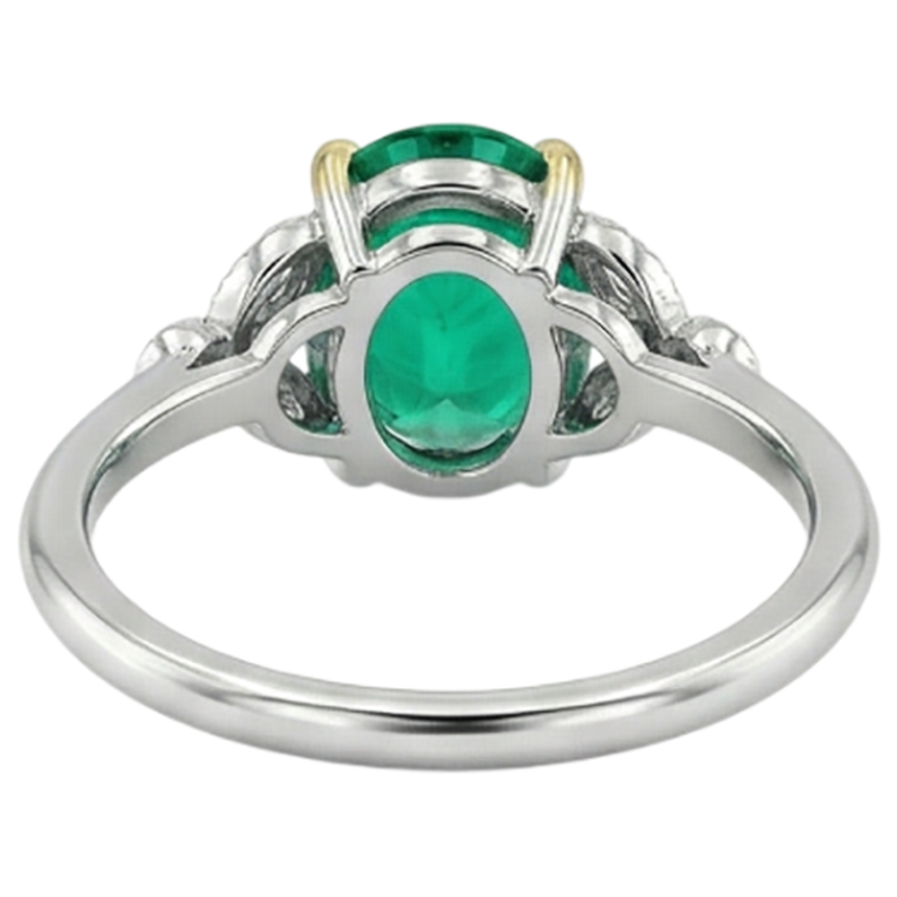 Premium Precious Stone Ring 2 ct – detail view