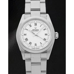 Date-just 31mm 77080 Rolex White Roman Ladies Watch