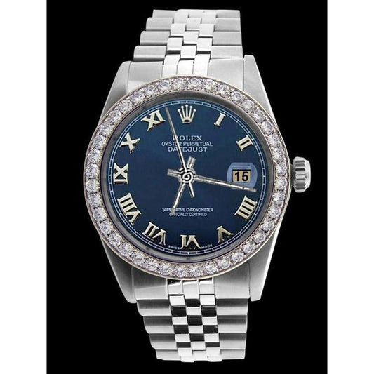 Gents Watch Ss Jubilee Bracelet Diamond Bezel