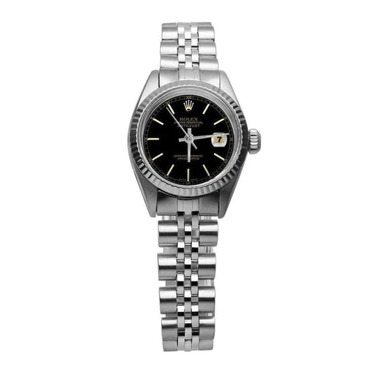 Fluted Bezel Watch Rolex Ss