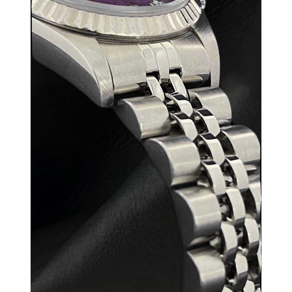 Datejust 26mm Rolex  Blue Diamond Dial 2002 Year Women's Watch