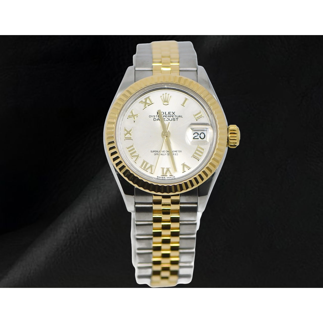 Datejust 28 mm Rolex Stainless Steel & Yellow Gold 279173 Lady's Watch