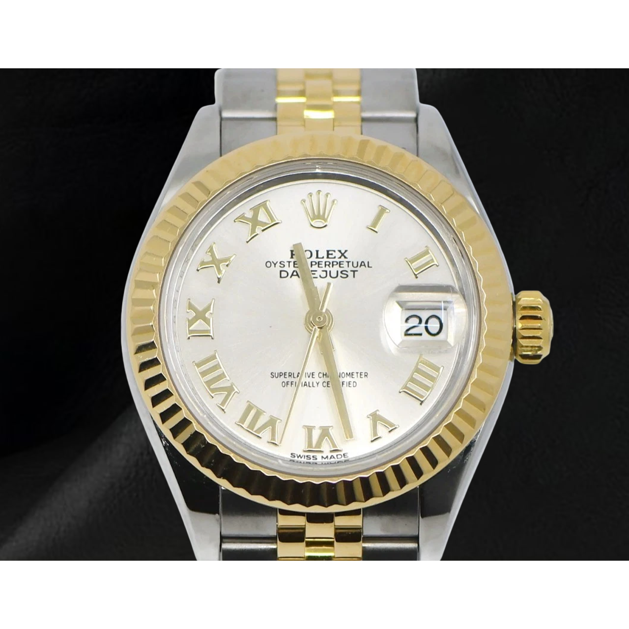 Datejust 28 mm Rolex Stainless Steel & Yellow Gold 279173 Lady's Watch