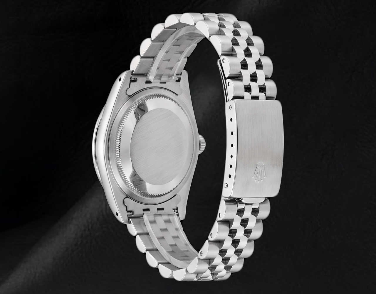 Datejust Rolex 26mm Diamond Bezel Blue Diamond Dial 6916 Stainless Steel Watch