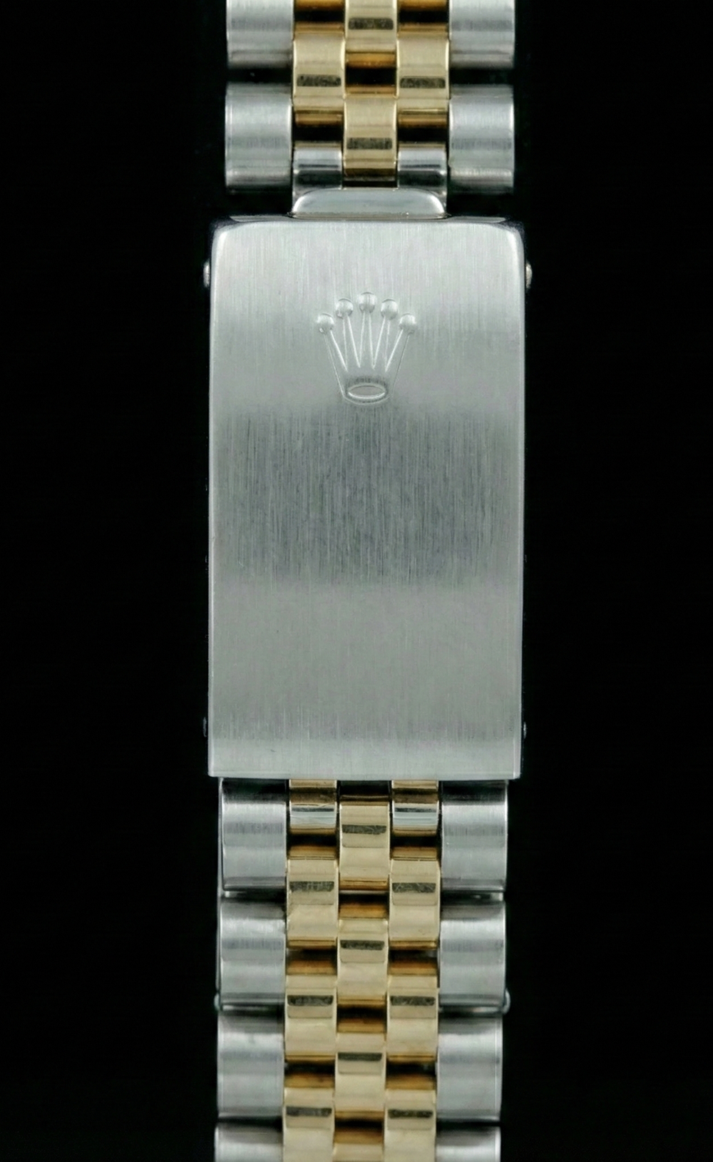 Datejust Rolex Lady Watch Ss & Gold Jubilee Champagne Roman Dial