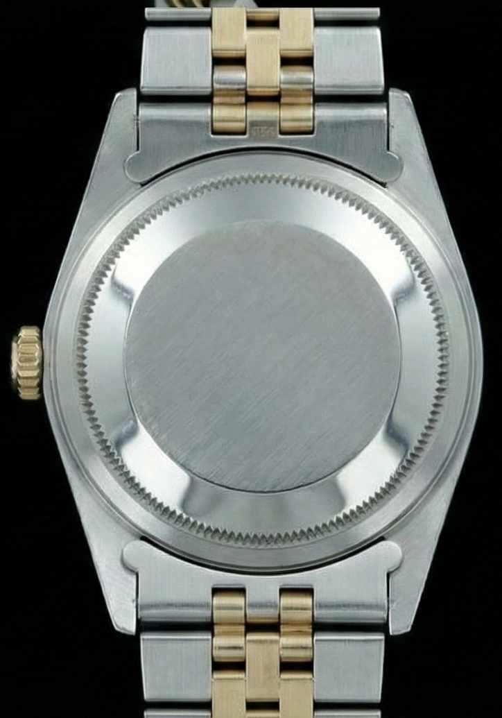 Datejust Rolex Lady Watch Ss & Gold Jubilee Champagne Roman Dial