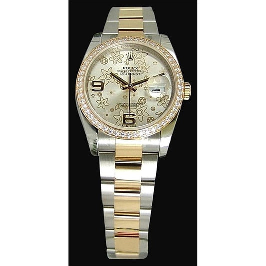 Bezel Rolex Datejust Watch Ladies