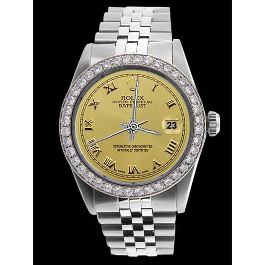 Roman Dial Datejust Men Watch