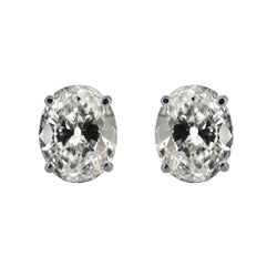 Handcrafted Brilliant Diamond Earrings 8 ct from HarryChadEnt