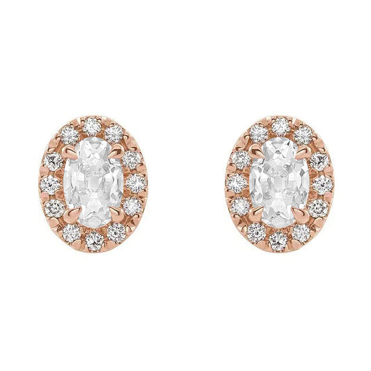 Real Diamond Drop Earrings – main view