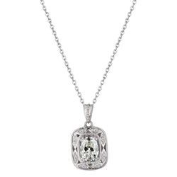 Sparkling Pendant with Milgrain Fine Diamond – 2 ct