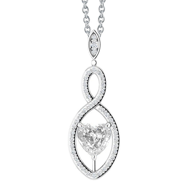 Authentic Diamond Pendant – main view