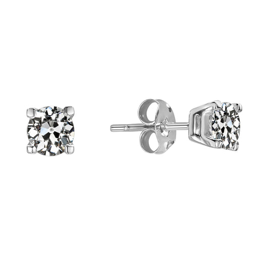 Natural Diamond Drop Earrings – main view