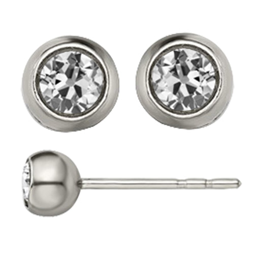 Genuine Fine Diamond Drop Earrings 2 ct 14 Karat White Gold – main view