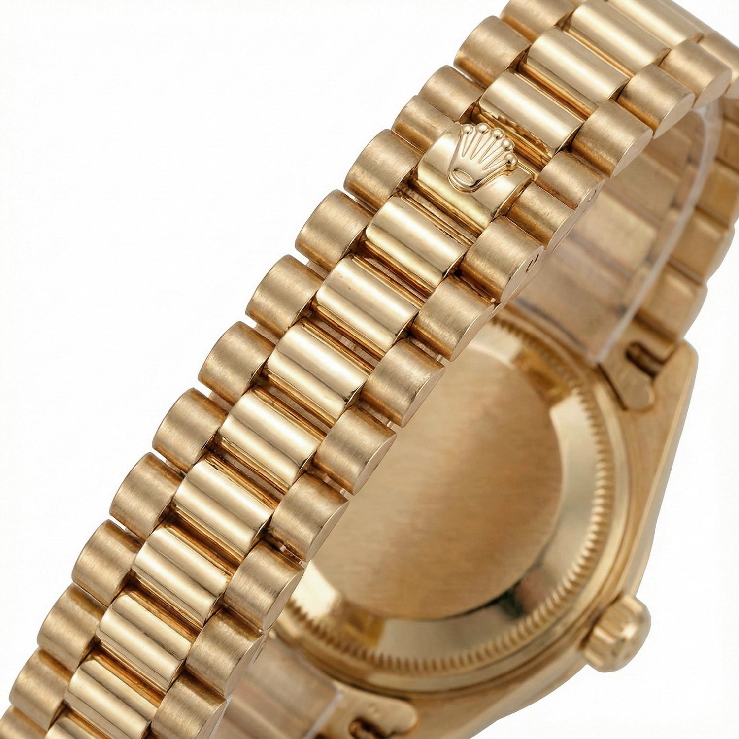 Diamond Bezel Champagne Stick Dial Rolex Watch Dj Presidential