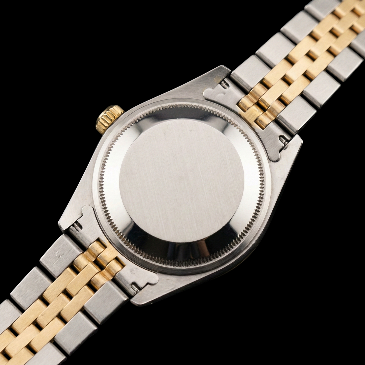 Diamond Bezel Rolex Datejust Lady Watch Dial Jubilee Ss & Gold