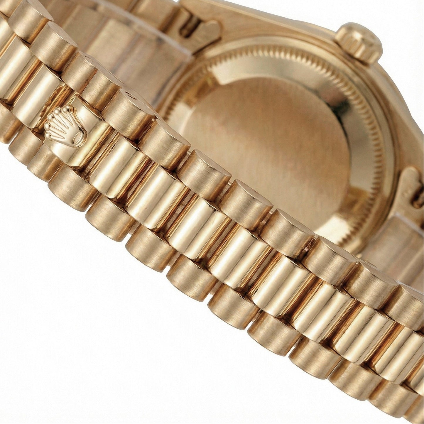 Diamond Bezel Rolex Dj Women Watch President Style Yg Blue Stick