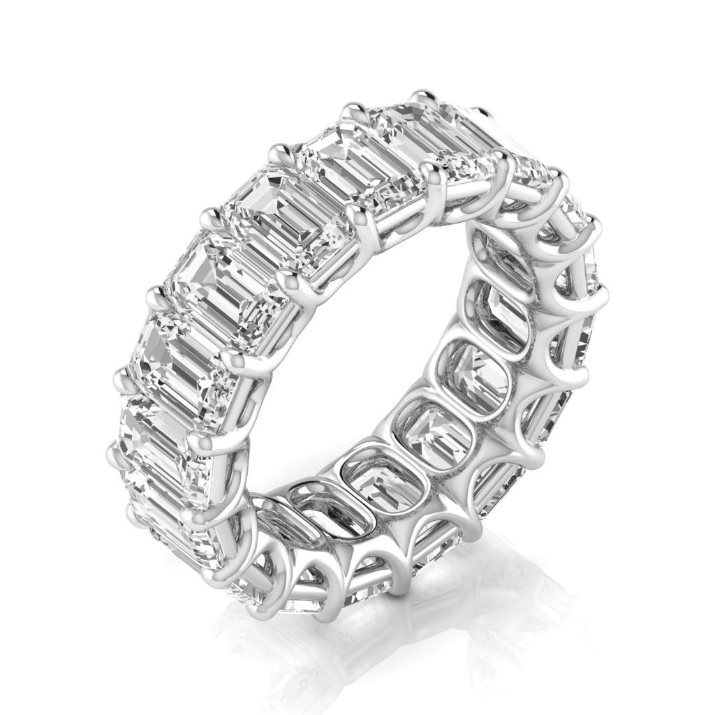 Brilliant Diamond Eternity Band – main view