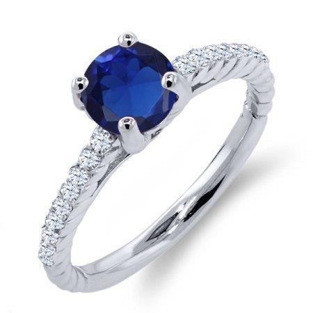 Edwardian Sapphire And Diamond Ring For Women