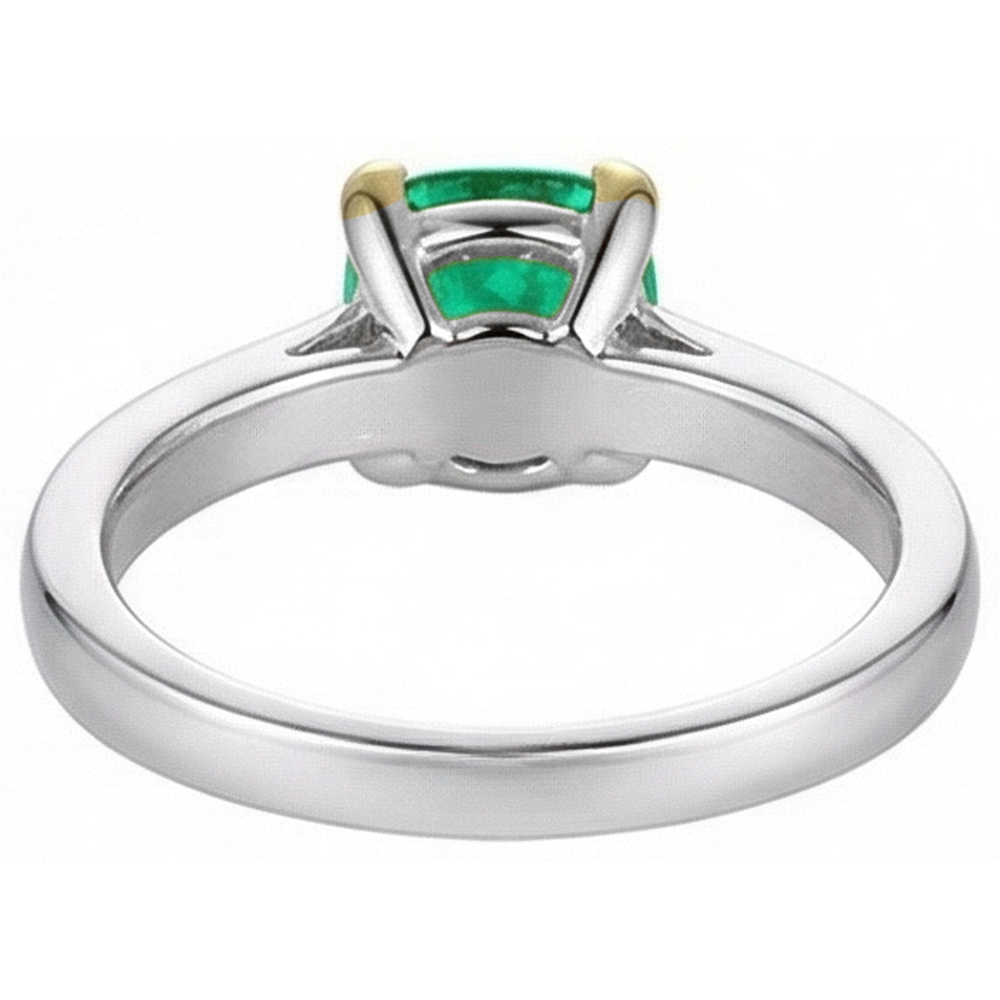 Refined Precious Stone Ring 3 ct – top view