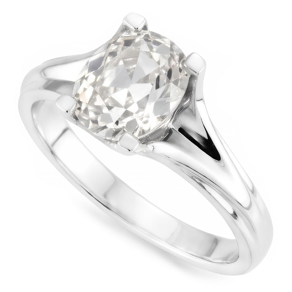 Elegant Solitaire Ring – Brilliant Diamond 5 ct from HarryChadEnt