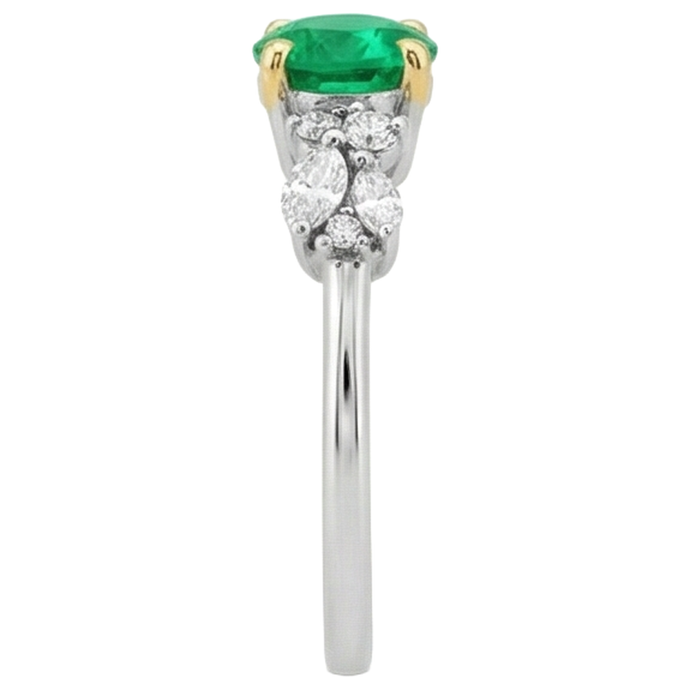 Timeless Precious Stone Ring 2 ct – top view