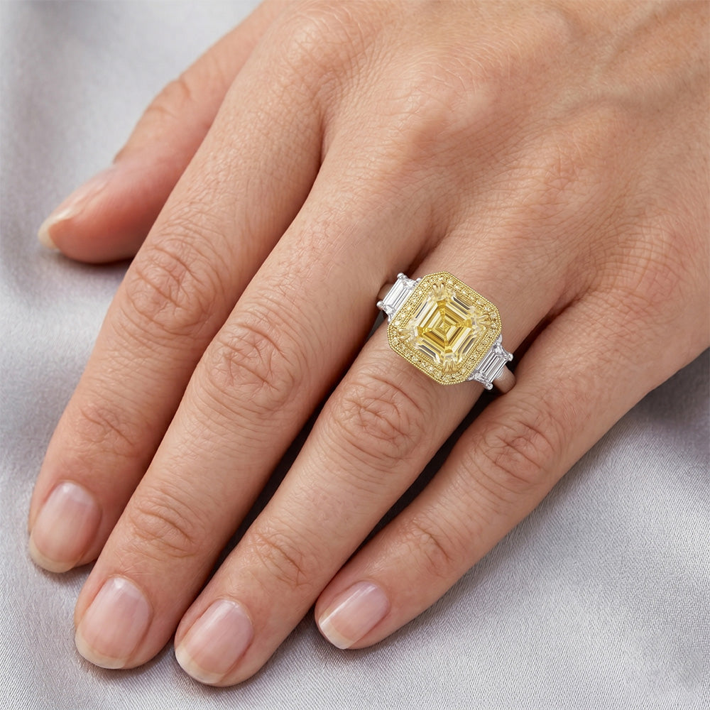 Fine VVS Fancy Yellow Diamond Fine Jewelry Ring – 2 ct 14 Karat