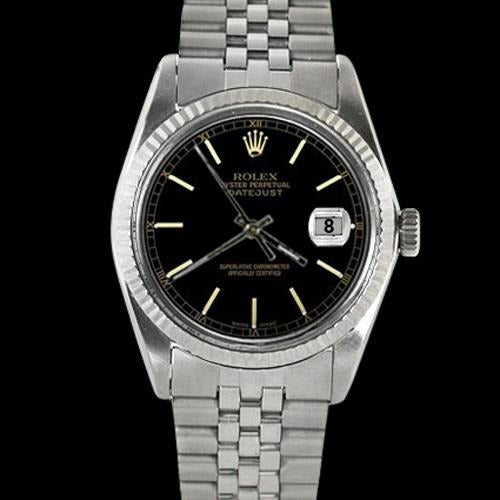 Rolex Gents Date Just Watch Stick Dial