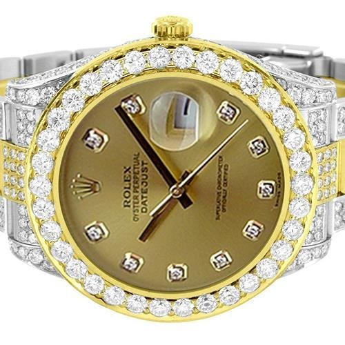 Rolex Datejust Watch Ss And Gold