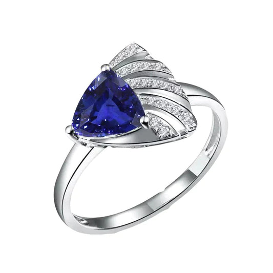Gemstone And Diamond Estate Type Ring