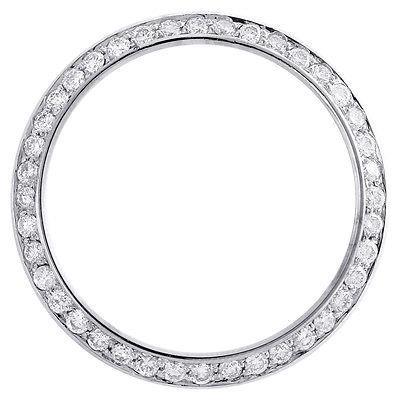 Gents Custom Natural Diamond Bezel To Fit Rolex Datejust All Watch Models. 3.25 Ct.