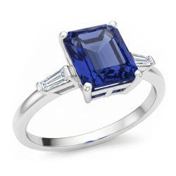 Genuine 11 Ct Big Sapphire Ring