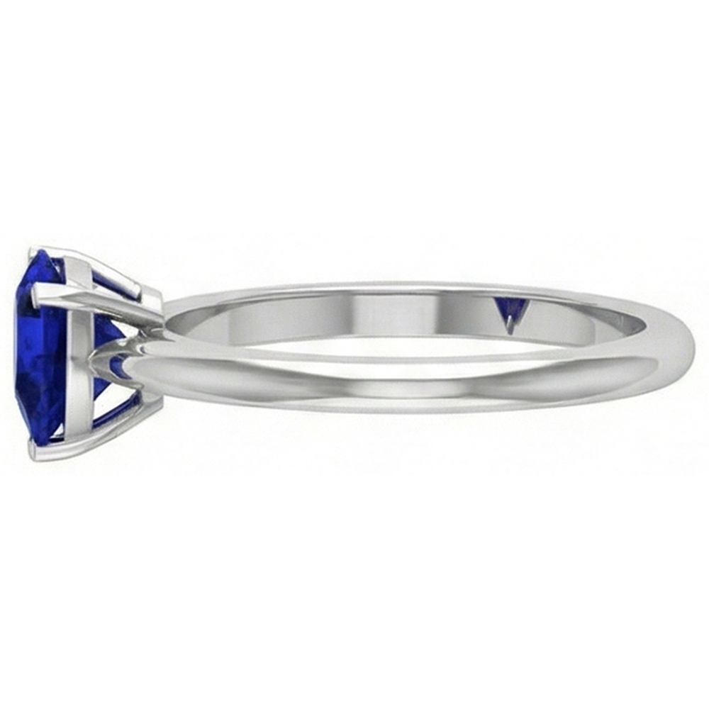 natural heart sapphire 2ct ring close up detail