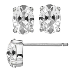 Premium 6-ct Diamond Stud Earrings