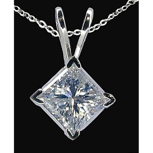 Gorgeous Natural Diamond 2.25 Cts. Pendant F Vs1 Diamond Gold