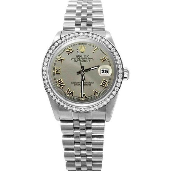 Rolex Date Just Ss Jubilee Bracelet Watch QUICK SET