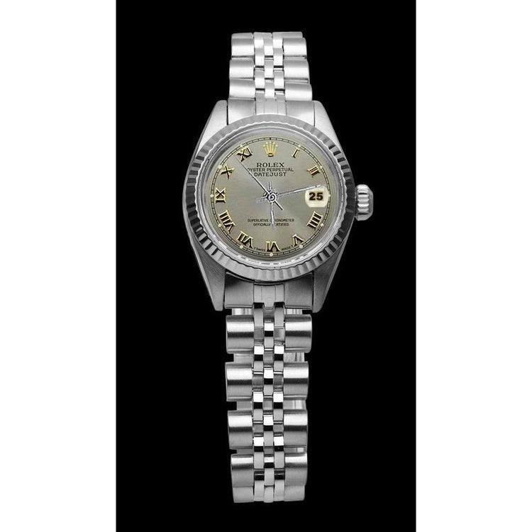 Rolex Datejust Women Bezel Jubilee Ss